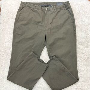 Bonobos Chino Pants Men’s 38 x 31 Gray Cotton Straight Leg Flat Front Slacks